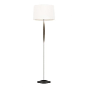 Generation Lighting-Ellen Collection-9.5W 1 Led Floor Lamp-17 Inch Wide By 61.63 Inch Tall - 759211