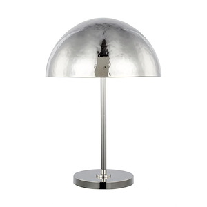Generation Lighting-Whare-19W 2 LED Table Lamp in Relaxed Mid-Century Style-15 Inch Wide by 21 Inch Tall - 937113