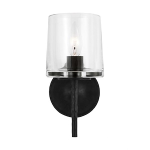 Generation Lighting-Marietta-1 Light Wall Sconce In Casual Style-10 Inch Tall and 4.88 Inch Wide