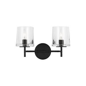 Generation Lighting-Marietta-2 Light Bath Vanity In Casual Style-8.75 Inch Tall and 14.38 Inch Wide