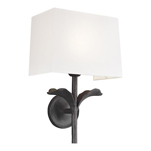 Generation Lighting-Ellen Collection-Georgia-One Light Wall Sconce-11 Inch Wide By 16.88 Inch Tall
