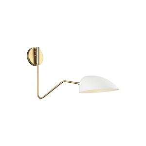 Generation Lighting-Ellen Collection-Jane-One Light Swing Arm Wall Sconce-7 Inch Wide by 13.5 Inch Tall - 993589