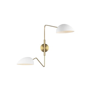 Generation Lighting-Ellen Collection -Jane-Two Light Swing Arm Wall Sconce
