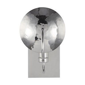Generation Lighting-Whare-1 Light Wall Sconce in Relaxed Mid-Century Style-6.25 Inch Wide by 10.5 Inch Tall