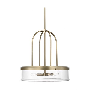 Anders - 4 Light Extra Large Pendant-22 Inch Tall and 20 Inch Wide - 1378055