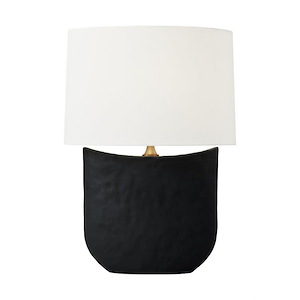 Generation Lighting-Cenotes-9W 1 LED Table Lamp In Transitional Style-2.38 Inch Tall and 20 Inch Wide - 1090783