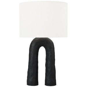 Aura - 9W 1 LED Medium Table Lamp-27.13 Inches Tall and 17 Inches Wide