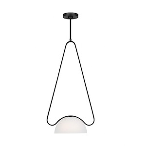 Nido - 1 Light Medium Pendant In Modern Style-23.75 Inches Tall and 8 Inches Wide - 1316088