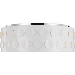 Generation Lighting-Dottie-4 Light Large Flush Mount In Midcentury Style-26.63 Inch Tall and 27.38 Inch Wide