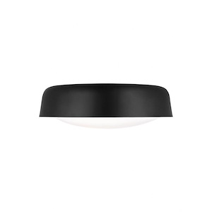 Draper - 2 Light Large Flush Mount In Modern Style-5 Inches Tall and 15.88 Inches Wide