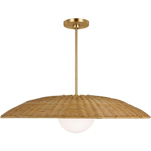 Mari - 1 Light Large Pendant-8 Inches Tall and 31.63 Inches Wide