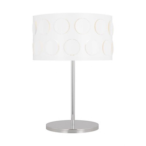 Generation Lighting-Dottie-18W 2 LED Desk Lamp In Midcentury Style-22.25 Inch Tall and 16 Inch Wide