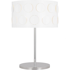 Generation Lighting-Dottie-18W 2 LED Desk Lamp In Midcentury Style-22.25 Inch Tall and 16 Inch Wide