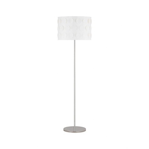 Generation Lighting-Dottie-9W 1 LED Floor Lamp In Midcentury Style-11.13 Inch Tall and 18.38 Inch Wide - 1090802