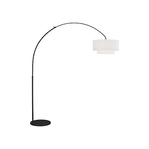 Sawyer - 9W 1 LED Floor Lamp-75 Inches Tall and 62.38 Inches Wide - 1316069