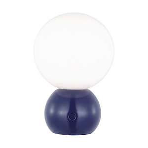 Suki - 3W 1 LED Portable Mini Table Lamp-8.38 Inches Tall and 5.75 Inches Wide