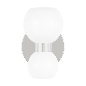 Generation Lighting-Londyn-2 Light Wall Sconce In Modern Style-8 Inch Tall and 5.5 Inch Wide - 1159735