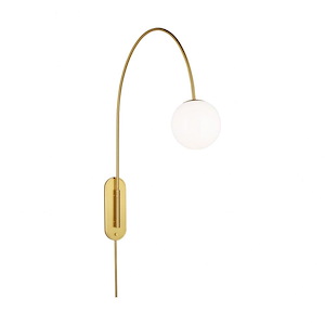 Noemie - 1 Light Grand Wall Sconce-57.5 Inches Tall and 9 Inches Wide - 1331876