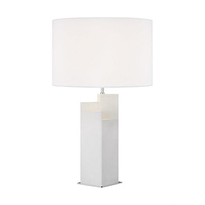 Generation Lighting-Portman-2 Light Table Lamp-17 Inch Wide By 29.25 Inch Tall