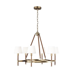 Katie-6 Light Medium Chandelier-24.38 Inch Tall and 32 Inch Wide - 1105893