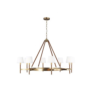 Generation Lighting-Katie-8 Light Large Chandelier-29.25 Inch Tall and 48 Inch Wide - 1105894