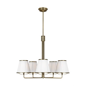 Generation Lighting-Esther-5 Light Medium Chandelier-21.38 Inch Tall and 26.5 Inch Wide - 1105902