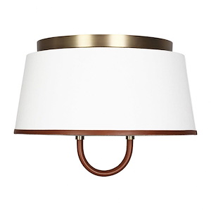 Katie-2 Light Medium Flush Mount-11.75 Inch Tall and 16 Inch Wide - 1105905
