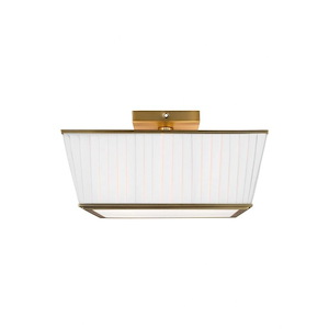 Generation Lighting-Esther-4 Light Flush Mount-6.88 Inch Tall and 14.25 Inch Wide