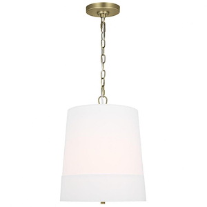 Generation Lighting-Lauren Ralph Lauren-Ivie-1 Light Medium Pendant In Traditional Style-15.38 Inch Tall And 12 Inch Wide