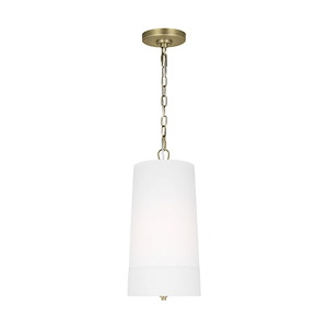 Generation Lighting-Lauren Ralph Lauren-Ivie-1 Light Tall Pendant In Traditional Style-19.63 Inch Tall And 9.5 Inch Wide - 1227038