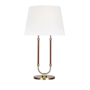 Generation Lighting-Katie-9W 1 LED Table Lamp-30.13 Inch Tall and 17 Inch Wide