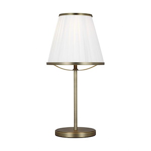 Generation Lighting-Esther-9W 1 LED Table Lamp-17 Inch Tall and 8.13 Inch Wide