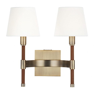 Katie-2 Light Double Wall Sconce-13.38 Inch Tall and 13.5 Inch Wide - 1105947