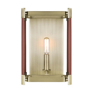 Generation Lighting-Hadley-1 Light Wall Sconce-11.88 Inch Tall and 8 Inch Wide
