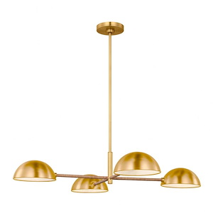 Balleroy - 4 Light Large Chandelier-6.13 Inches Tall and 36.63 Inches Wide