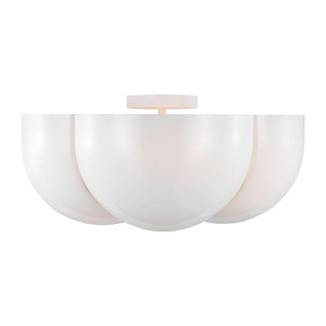 Cheverny - 4 Light Large Semi-Flush Mount-9.13 Inches Tall and 20 Inches Wide