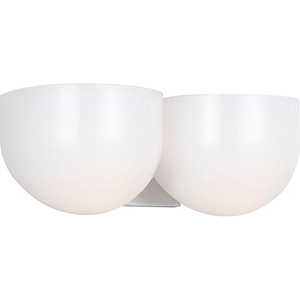 Cheverny - 2 Light Medium Bath Vanity-5.25 Inches Tall and 13.25 Inches Wide - 1331883