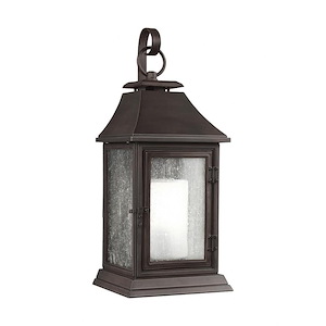 Generation Lighting-Sean Lavin-One Light Outdoor Wall Sconce in Transitional Style-7 Inch Wide by 16.5 Inch Tall - 460901