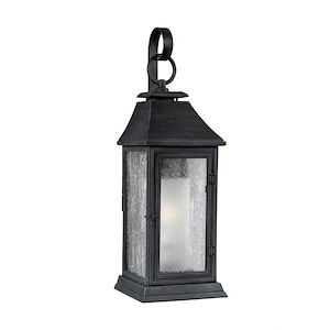 Generation Lighting-Sean Lavin-One Light Outdoor Wall Sconce in Transitional Style-8.5 Inch Wide by 25.63 Inch Tall