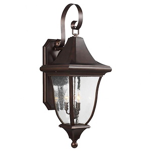 Oakmont-Outdoor Wall Lantern Traditional Cast Aluminum Approved for Wet Locations in Traditional Style-12 Inch Wide by 33.88 Inch High - 1286352