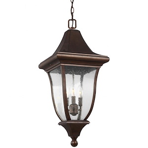 Oakmont-Three Light Outdoor Hanging Lantern - 1286174