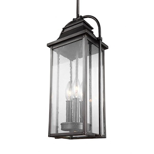 Wellsworth - 3 Light Outdoor Medium Pendant-18.75 Inches Tall and 8.5 Inches Wide - 560388