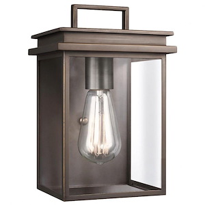 Glenview-Outdoor Wall Lantern Traditional Cast Aluminum Approved for Wet Locations in Traditional Style-6.5 Inch Wide by 10 Inch High - 1286136