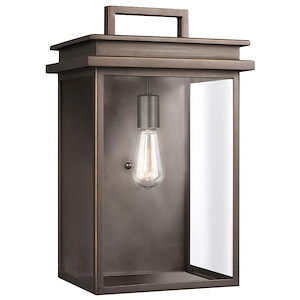 Glenview-Outdoor Wall Light-Cast Aluminum-Wet Locations-Traditional Style-11.25 Inch Wide by 18.5 Inch High - 1286175