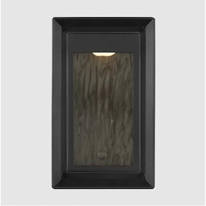 Urband ale - 9W 1 LED Outdoor Small Wall Lantern In Modern Style-10 Inches Tall and 6 Inches Wide - 1290138