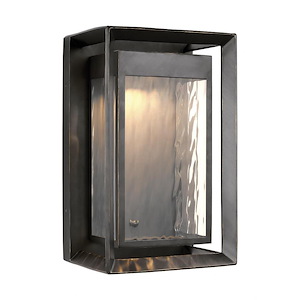 Generation Lighting-Sean Lavin-Outdoor Wall Lantern Stonestrong Approved For Wet Locations In Modern Style-10 Inch Wide By 16.25 Inch High - 1227022