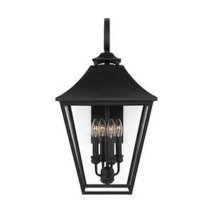 Galena - 4 Light Outdoor Large Wall Lantern In Traditional Style-25.38 Inches Tall and 13.25 Inches Wide