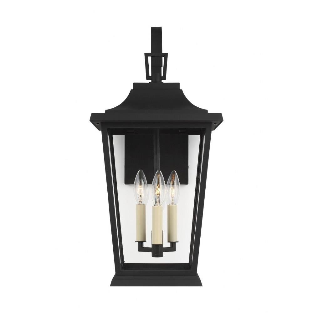 Visual Comfort Studio Collection ol15402txb Generation Lighting-Sean  Lavin-Outdoor Wall Lantern Stone Strong In Traditional Style-10.63 Inch  Wide By 22.63 Inch Tall
