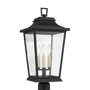 Generation Lighting-Sean Lavin-3 Light Outdoor Post Lantern In Traditional Style-10.63 Inch Wide By 22.63 Inch Tall - 1227003