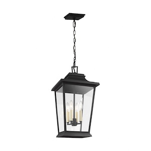Generation Lighting-Sean Lavin-Pendant 4 Light In Traditional Style-12 Inch Wide By 22 Inch High
